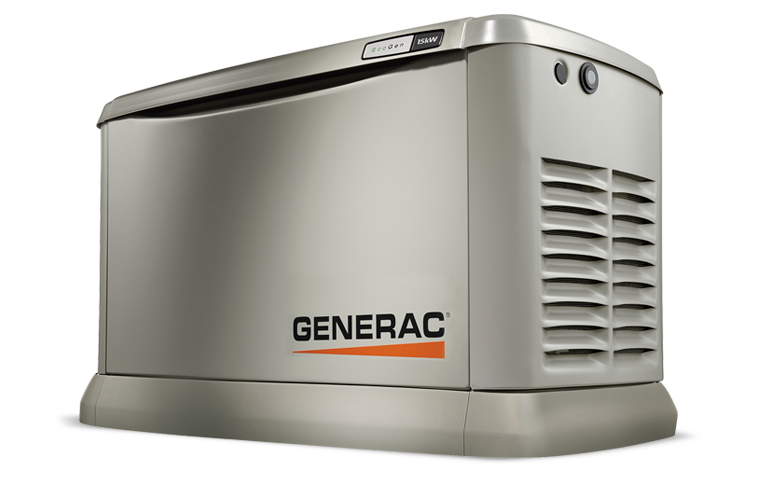 Generac standby generator and transfer switch installation, ensuring seamless power during outages